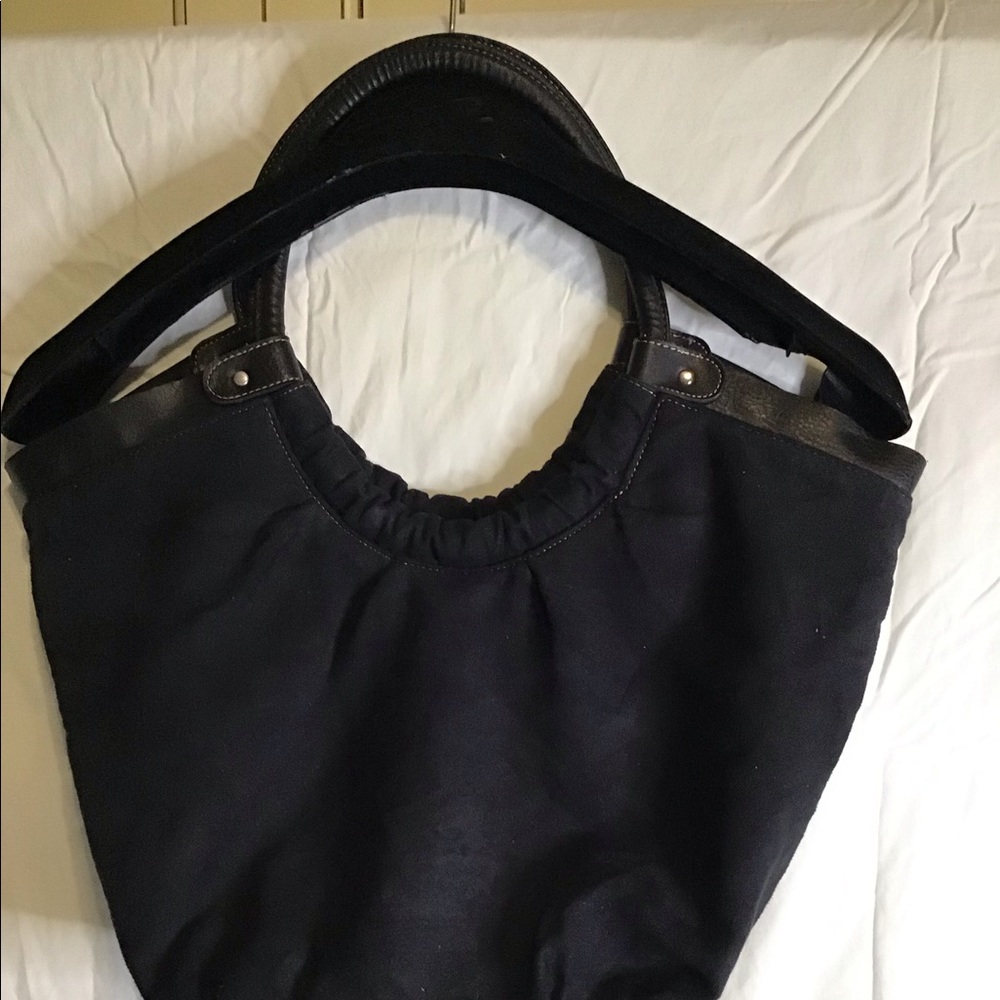 Black handbag medium size